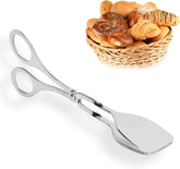 Buffet Tongs Salad Tongs with Scissor Handles 7 Inch